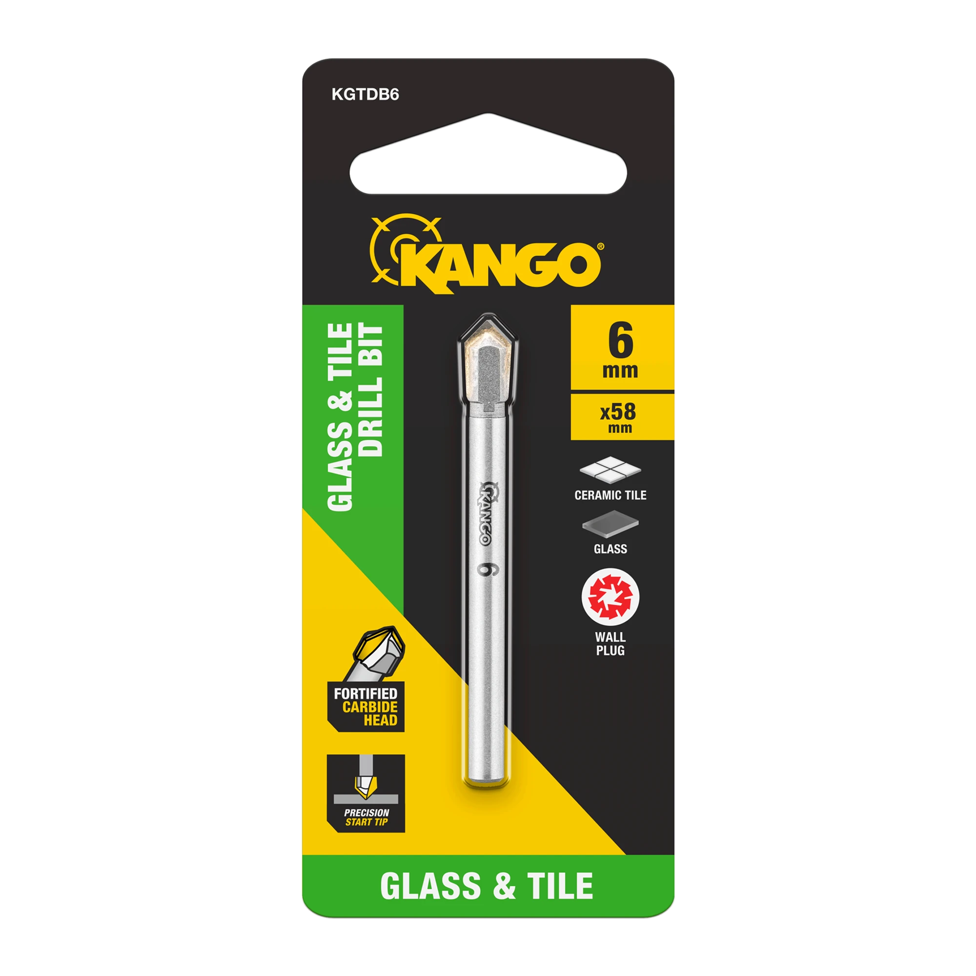 6mm Glass & Tile Bit