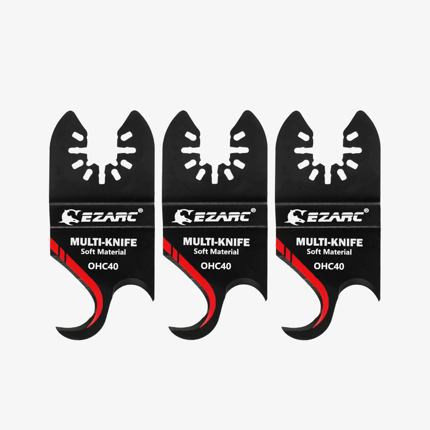 Oscillating Multi tool Hook Knife Blad for Cutting Soft Materials Roofing Shingles, PVC Carpet and Cardboard