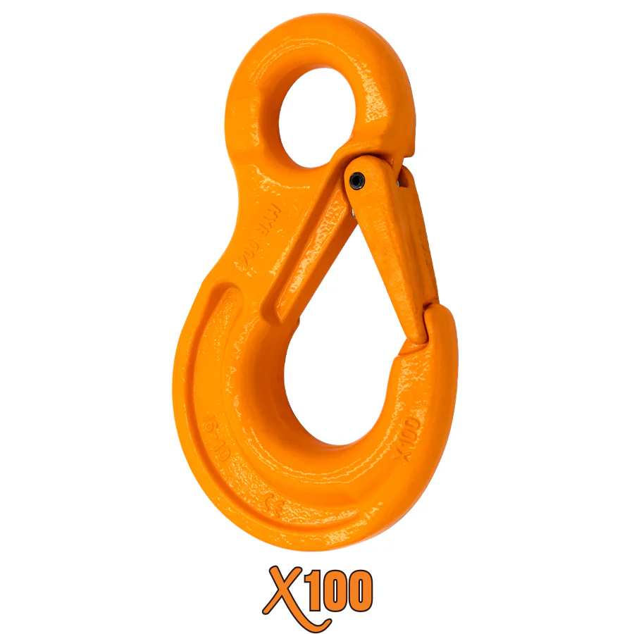 X100 XES625I X100ALLOY SLING HOOKS WITH LATCHCLEVIS TYPE OR EYE TYPE