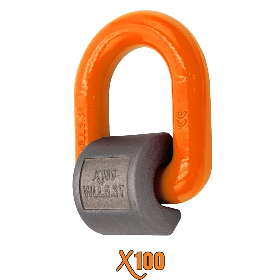 X100 XWLP2T WELD-ON LIFTING POINTSRATED FOR OVERHEAD LIFTING