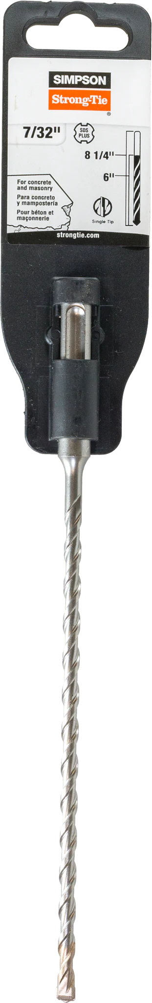 Simpson MDPL02108 7/32 in. x 8-1/4 in. SDS-plus Shank Drill Bit