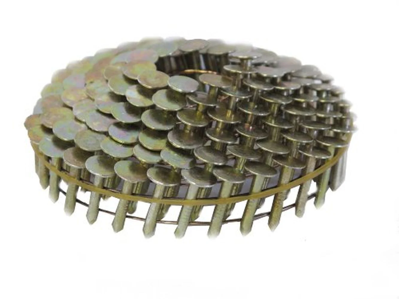 CRN34-TS 3/4x120 Coil Roofing Electro Galvanized Smooth Shank Nails, 7,200/Box