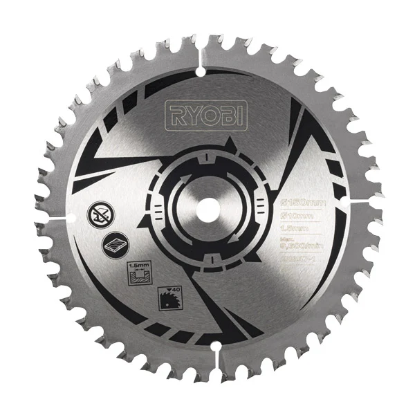 Ryobi 150mm 40 T Circular Saw Blade CSB150T40