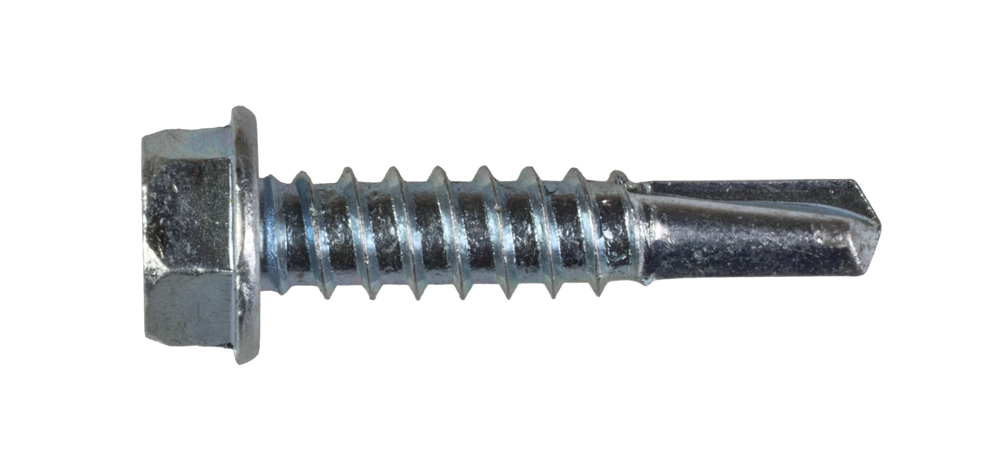Simpson XU34B1016-5K Strong-Drive Self-Drilling X Metal Screw — #10 x 3/4 in. 5/16 Hex, Clear Zinc (5000-Qty)