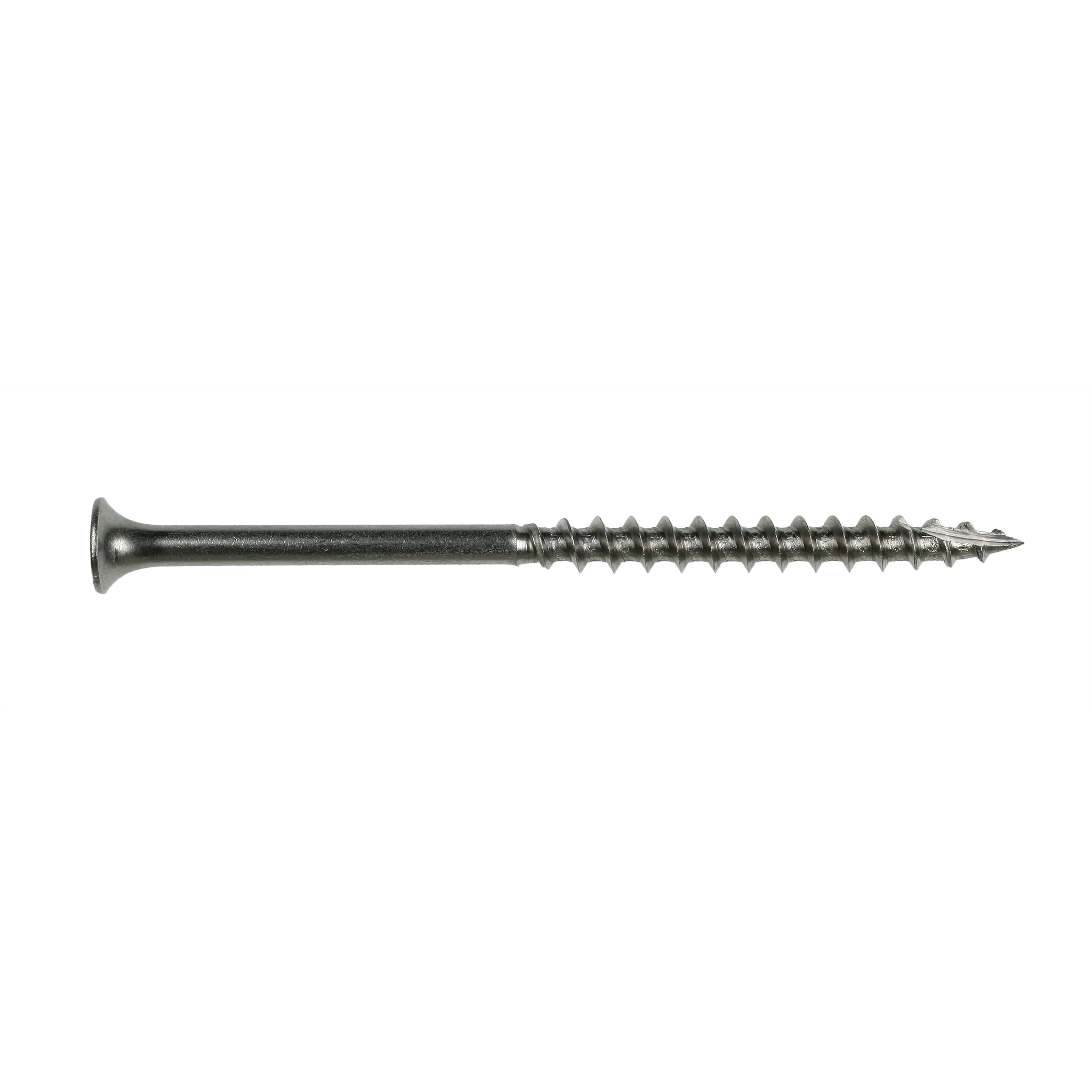 Simpson T10300DTH Bugle-Head Wood Screw, 6-Lobe Drive — #10 x 3 in. T-25, Type 316 (100-Qty)