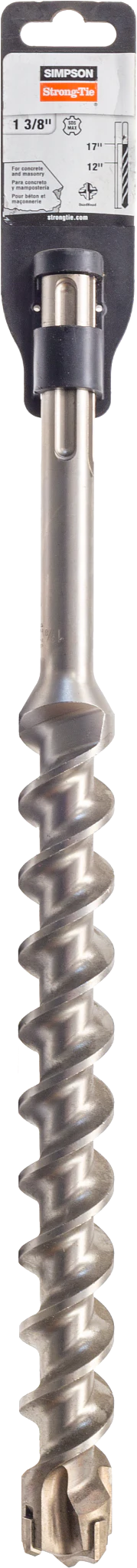 Simpson MDMX13717Q 1-3/8 in. x 17 in. SDS-max Shank Quad-Head Drill Bit