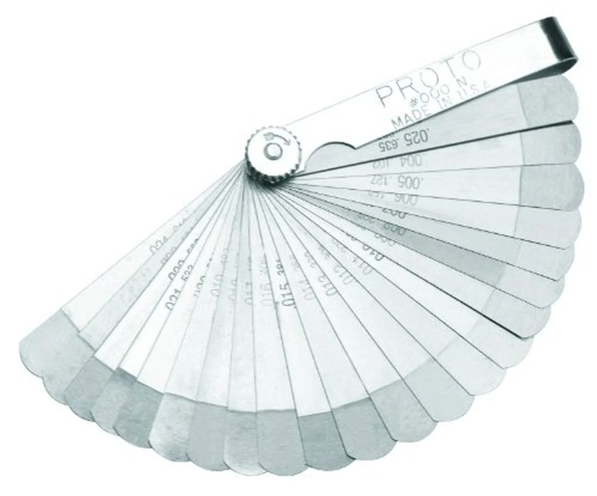 Stanley Proto J000N 22 Blade Step Cut Feeler Gauge Set