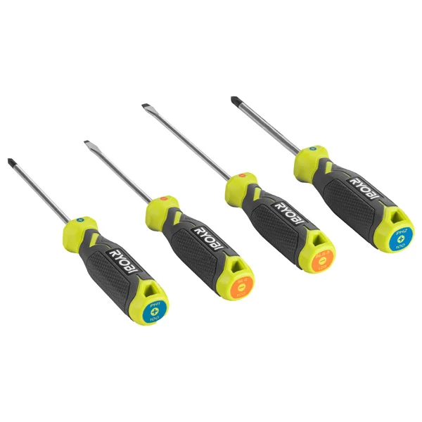 Ryobi 4pc Screwdriver Set RHSDS4PC