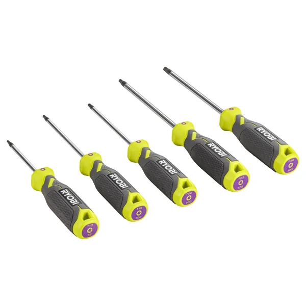 Ryobi 5pc Torx Screwdriver Set RHSDST5