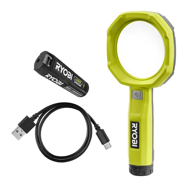Ryobi USB Lithium Magnifying Light Kit (1x 2.0Ah) 4V RML4-120G