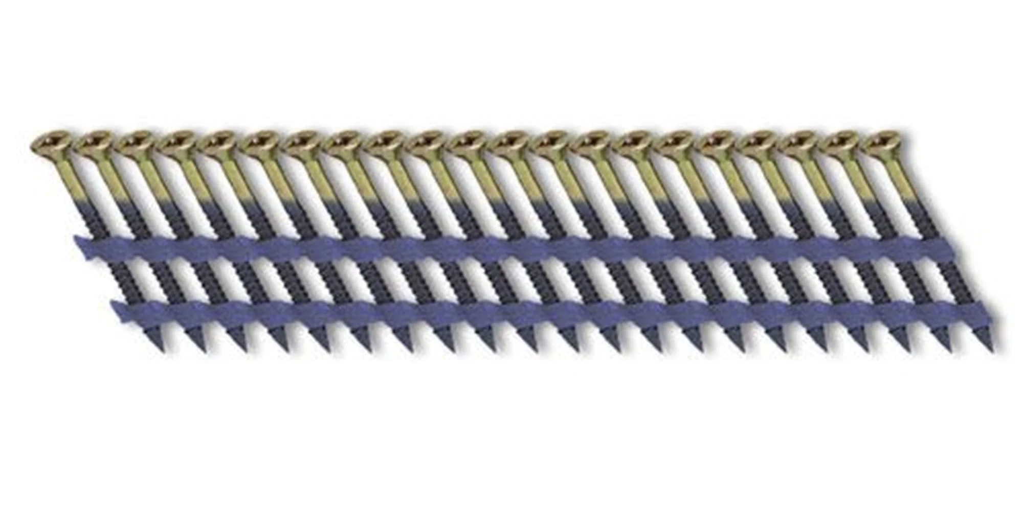 Fasco SCFP613FVEG 2x113 20-22 Degree Plastic Strip Electro Galvanized Versa Drive Scrails, 1,000/Box