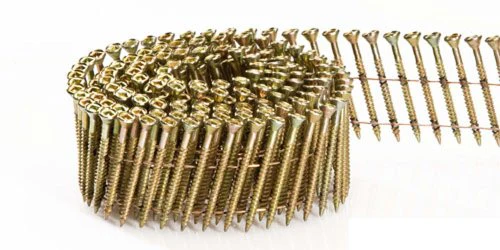 Fasco SCWC613FVEG 2x113 15-Degree Wire Coil Electro Galvanized Versa Drive Scrails, 2,000/Box